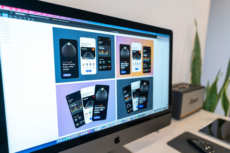 Mobile application design